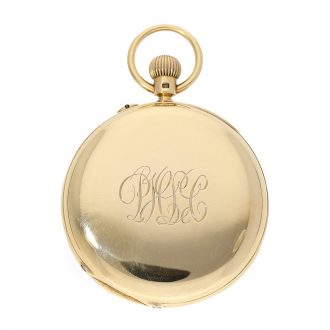 English 18 Carat gold “Kew A” Observatory Chronometer Circa 1883