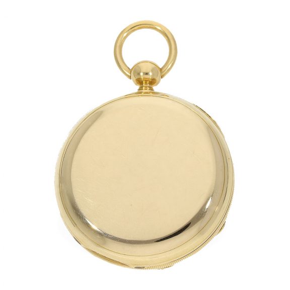 Swiss 18 Carat gold historically interesting chronometer Circa 1850 Swiss 18 Carat gold historically interesting chronometer Circa 1850