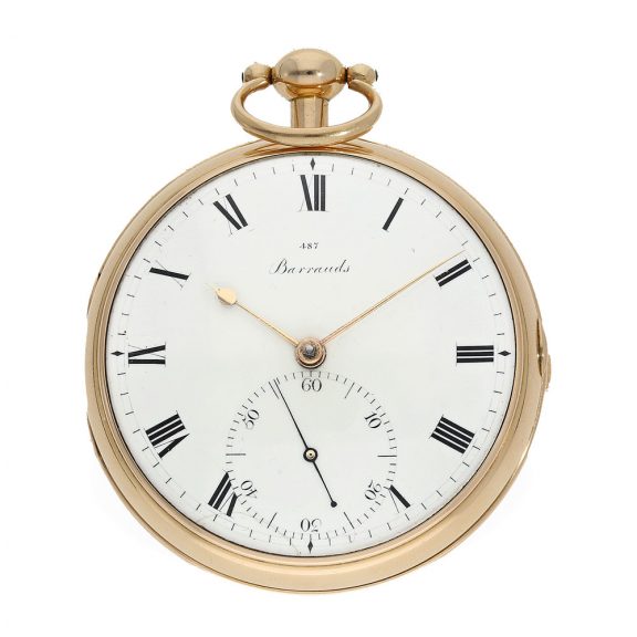 English 18 Carat pink gold chronometer in the manner of Earshaw Circa 1810 English 18 Carat pink gold chronometer in the manner of Earshaw Circa 1810