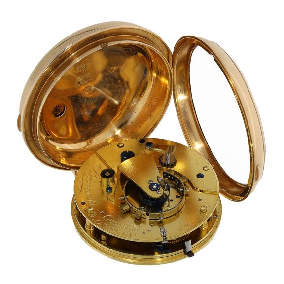 English 18 Carat pink gold chronometer in the manner of Earshaw Circa 1810 English 18 Carat pink gold chronometer in the manner of Earshaw Circa 1810