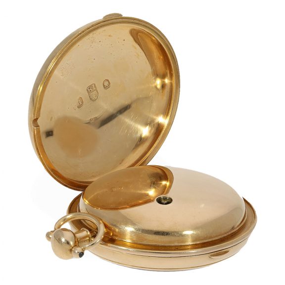 English 18 Carat pink gold chronometer in the manner of Earshaw Circa 1810 English 18 Carat pink gold chronometer in the manner of Earshaw Circa 1810
