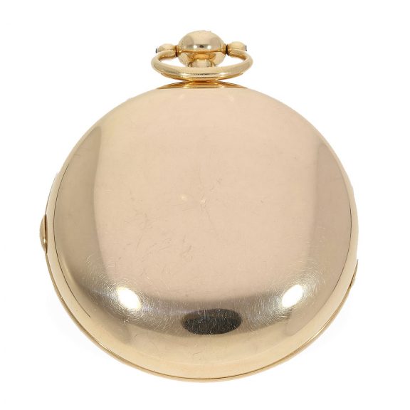 English 18 Carat pink gold chronometer in the manner of Earshaw Circa 1810 English 18 Carat pink gold chronometer in the manner of Earshaw Circa 1810