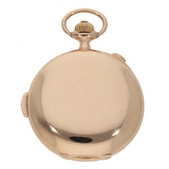 Swiss 14K gold hunting cased astronomical watch Circa 1900 Swiss 14K gold hunting cased astronomical watch Circa 1900
