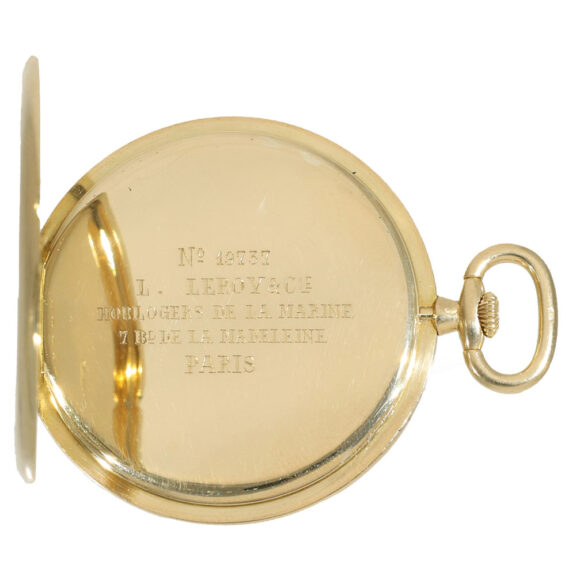 French 18 carat gold valuable astronomical pocket watch Circa 1910 French 18 carat gold valuable astronomical pocket watch Circa 1910