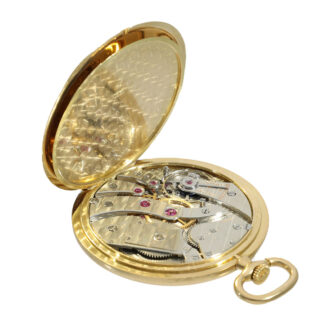 French 18 carat gold valuable astronomical pocket watch Circa 1910