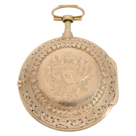 English gold pair cased Grande Sonnerie watch Circa 1794 English gold pair cased Grande Sonnerie watch Circa 1794