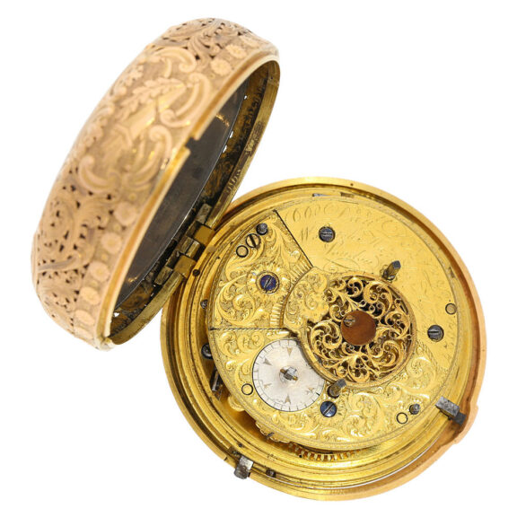 English gold pair cased Grande Sonnerie watch Circa 1794 English gold pair cased Grande Sonnerie watch Circa 1794