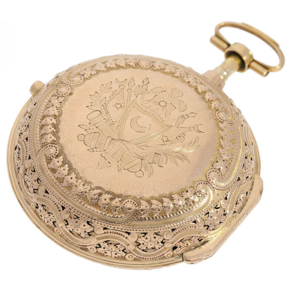 English gold pair cased Grande Sonnerie watch Circa 1794 English gold pair cased Grande Sonnerie watch Circa 1794