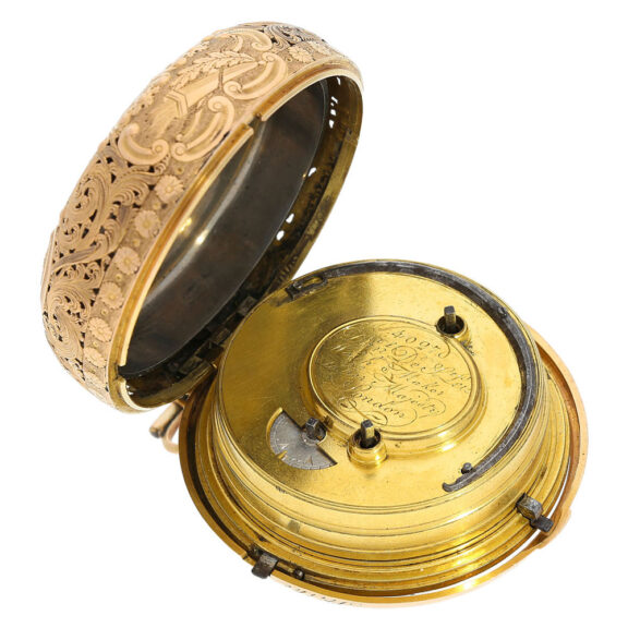 English gold pair cased Grande Sonnerie watch Circa 1794 English gold pair cased Grande Sonnerie watch Circa 1794