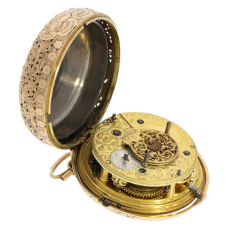 English gold pair cased Grande Sonnerie watch Circa 1794