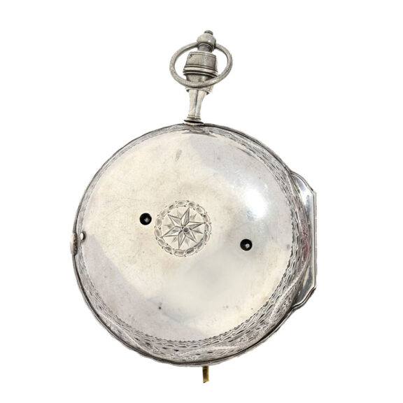 Rare French silver verge pocket watch Circa 1750 Rare French silver verge pocket watch Circa 1750