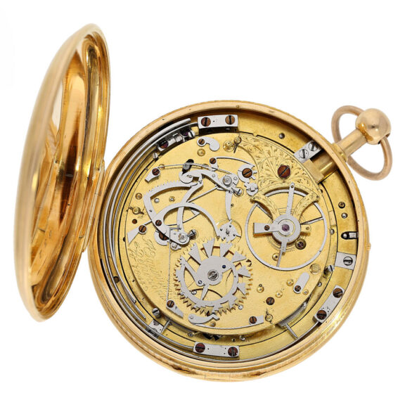 French self striking and quarter repeating watch Circa 1789-1809 French self striking and quarter repeating watch Circa 1789-1809