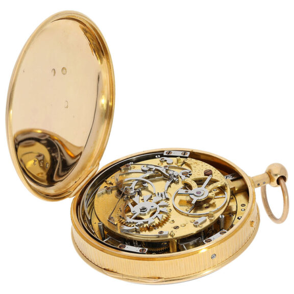 French self striking and quarter repeating watch Circa 1789-1809 French self striking and quarter repeating watch Circa 1789-1809