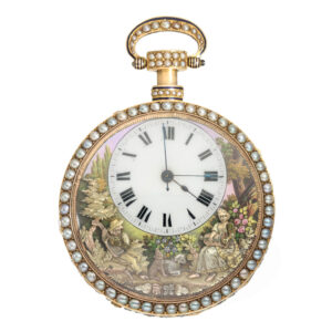 Swiss 18K gold repeater made for the Chinese market Circa 1820