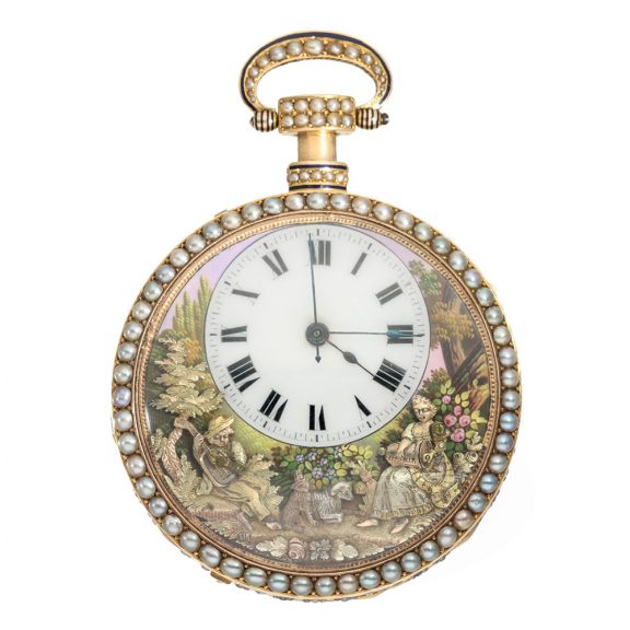 Swiss 18K gold repeater made for the Chinese market Circa 1820