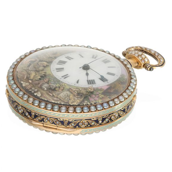 Swiss 18K gold repeater made for the Chinese market Circa 1820 Swiss 18K gold repeater made for the Chinese market Circa 1820