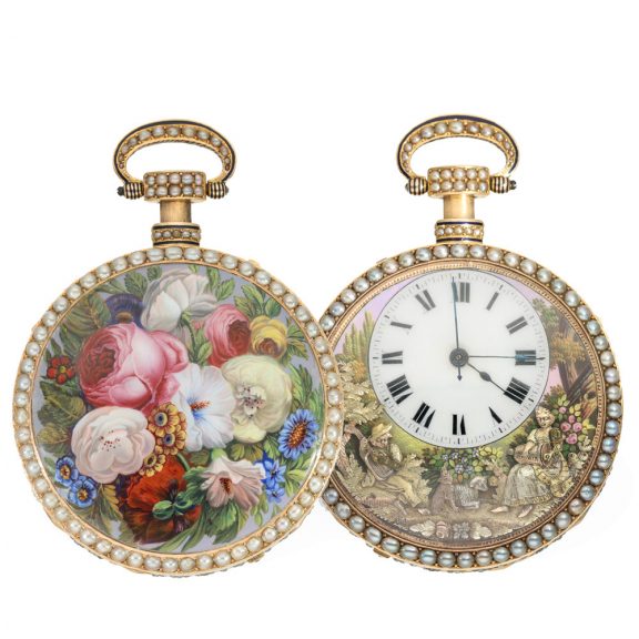 Swiss 18K gold repeater made for the Chinese market Circa 1820 Swiss 18K gold repeater made for the Chinese market Circa 1820