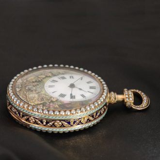 Swiss 18K gold repeater made for the Chinese market Circa 1820