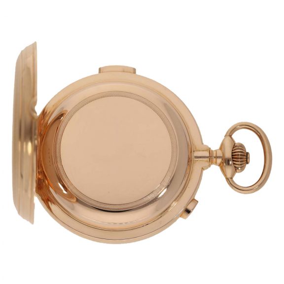 Swiss 18 carat gold impressive astronomical watch with six complications Circa 1900 Swiss 18 carat gold impressive astronomical watch with six complications Circa 1900
