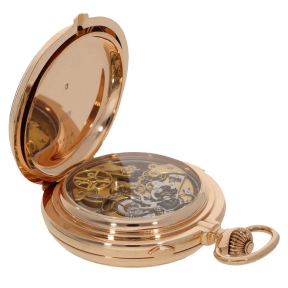 Swiss 18 carat gold impressive astronomical watch with six complications Circa 1900 Swiss 18 carat gold impressive astronomical watch with six complications Circa 1900