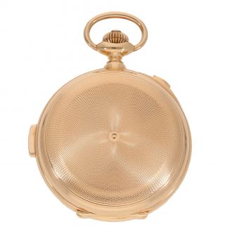 Swiss 18 carat gold impressive astronomical watch with six complications Circa 1900