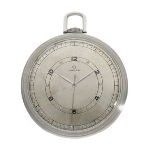 Swiss steel rarity watch with center seconds Circa 1947