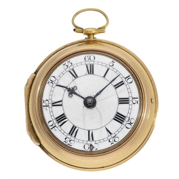 Early English cylinder watch with Hallmarks Circa 1759