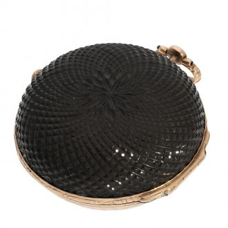 German pocket watch with extremely rare onyx case Circa 1770