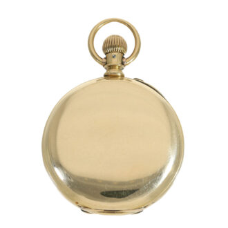 German American 18 carat gold very rare chronograph of the highest quality Circa 1889