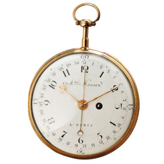 French/Swiss important pocket watch Circa 1790
