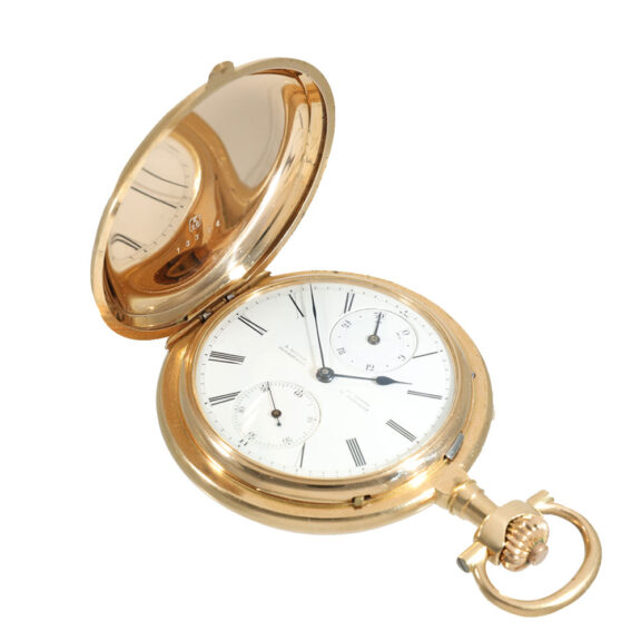 German American 18 carat anker chronometer pocket watch Circa 1879 German American 18 carat anker chronometer pocket watch Circa 1879