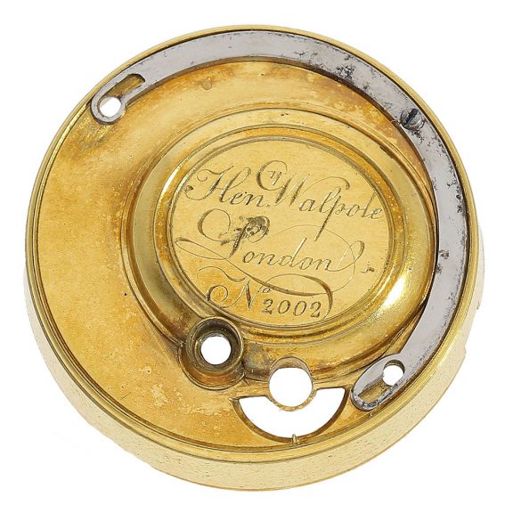 English early repoussé double case cylinder watch Circa 1750 English early repoussé double case cylinder watch Circa 1750