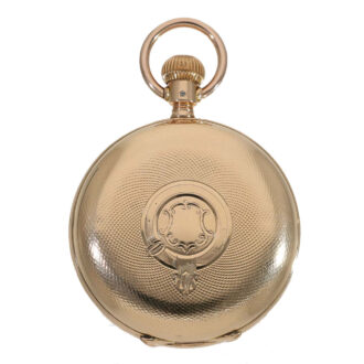 German 18 carat gold pocket chronometer Circa 1880