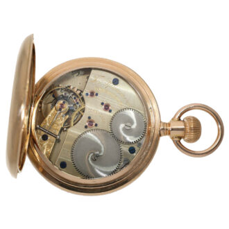 German 18 carat gold pocket chronometer Circa 1880