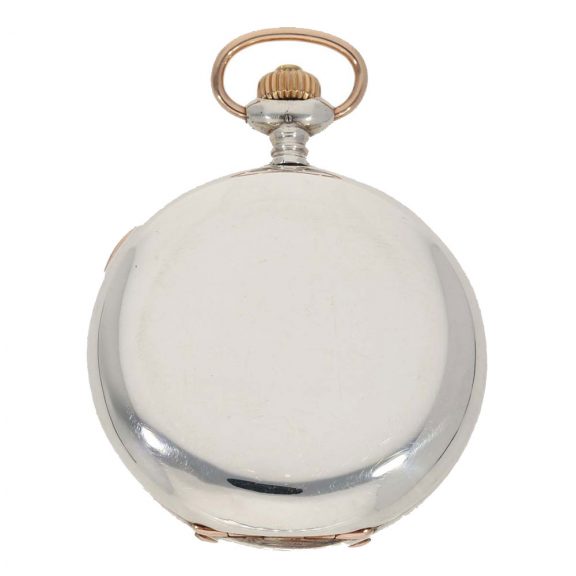 German silver hunting cased anker chronometer Circa 1884 German silver hunting cased anker chronometer Circa 1884