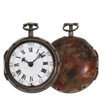 Early German pocket watch with quarter hour repetition Circa 1720