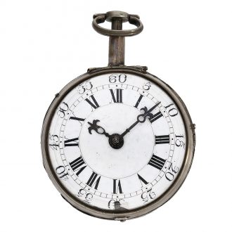Early German pocket watch with quarter hour repetition Circa 1720