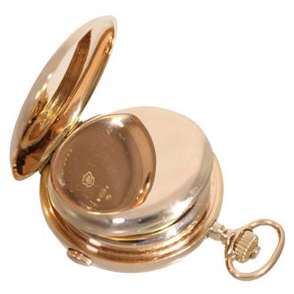 Swiss 14 carat gold heavy grande sonnerie pocket watch Circa 1900