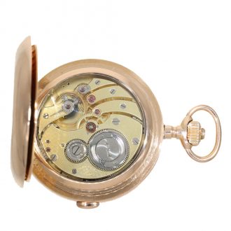 Swiss 14 carat gold heavy grande sonnerie pocket watch Circa 1900