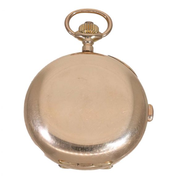 Swiss 14 carat gold heavy grande sonnerie pocket watch Circa 1900 Swiss 14 carat gold heavy grande sonnerie pocket watch Circa 1900