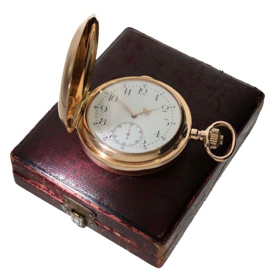 Swiss 14 carat gold heavy grande sonnerie pocket watch Circa 1900 Swiss 14 carat gold heavy grande sonnerie pocket watch Circa 1900