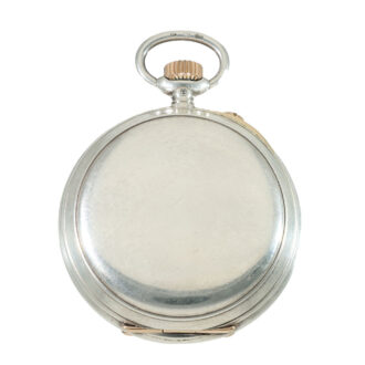 German silver watch with perpetual calendar and moon phase Circa 1893