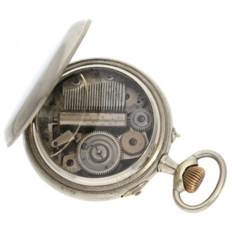 French watch with alarm and musical movement Circa 1900