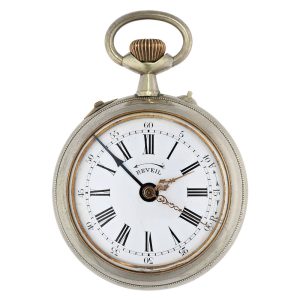 French watch with alarm and musical movement Circa 1900