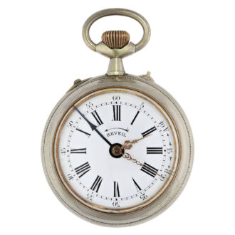 French watch with alarm and musical movement Circa 1900