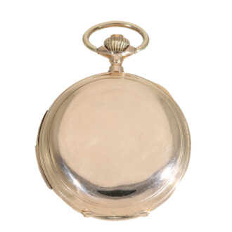 Swiss 14K gold repeating lever precision watch Circa 1890