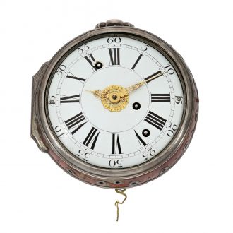 French coach clock with self strike and repeater Circa 1770