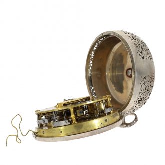 French coach clock with self strike and repeater Circa 1770