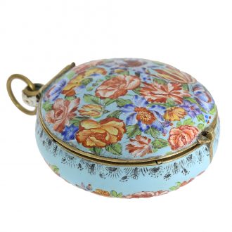 English large and extremely rare turquoise enamel watch Circa 1680 English large and extremely rare turquoise enamel watch Circa 1680