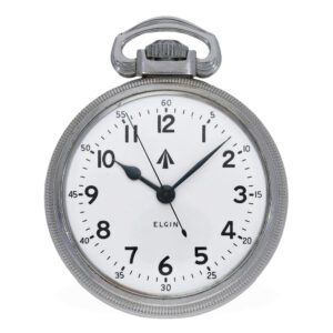 American metal military watch with center seconds Circa 1943
